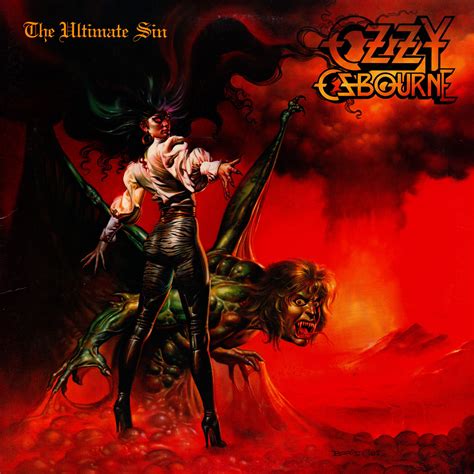 ozzy osbourne the ultimate sin album cover